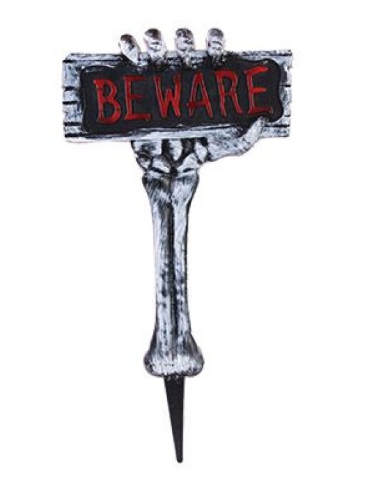 Αποκριάτικο Αξεσουάρ Πινακίδα Τρόμου 55cm