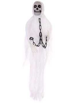 Αποκριάτικο Αξεσουάρ Κρεμαστός Σκελετός Με Φως 81cm