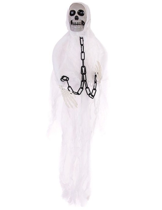 Αποκριάτικο Αξεσουάρ Κρεμαστός Σκελετός Με Φως 81cm