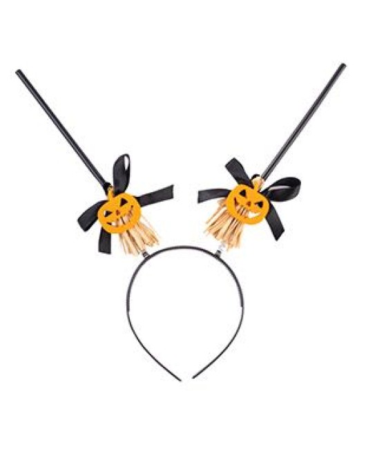 Αποκριάτικο Αξεσουάρ Στέκα Με Σκούπες Κολοκύθες 31cm