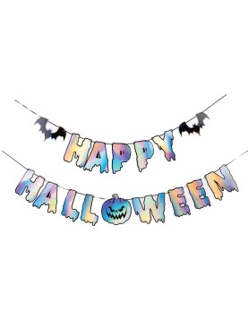 Αποκριάτικο Αξεσουάρ Διακοσμητική Γιρλάντα Halloween Ανοιχτό 3m