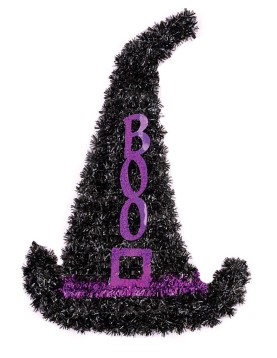 Αποκριάτικο Αξεσουάρ Διακοσμητικό Καπέλο Μάγισσας Τοίχου 42cm