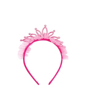 Αποκριάτικο Αξεσουάρ Στέκα Στέμμα Με Τούλι 4χρμ