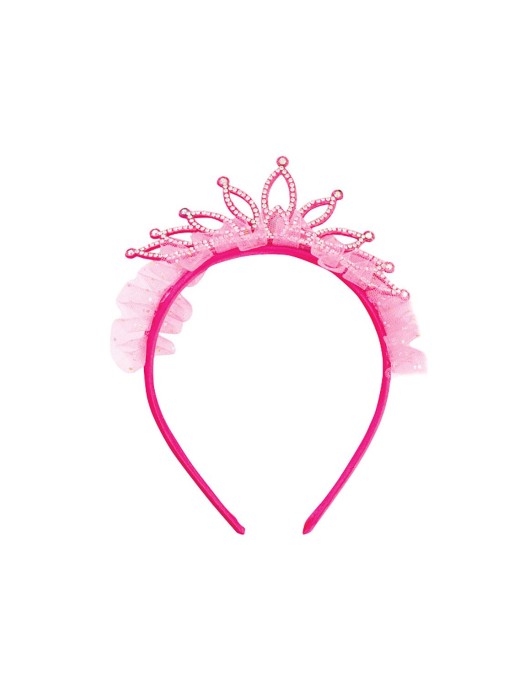 Αποκριάτικο Αξεσουάρ Στέκα Στέμμα Με Τούλι 4χρμ