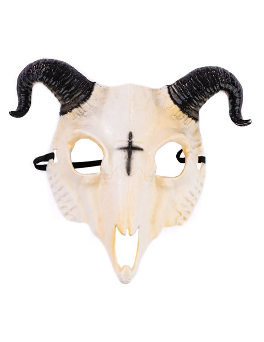 Αποκριάτικο Αξεσουάρ Μάσκα Τράγου Τρόμου 24cm