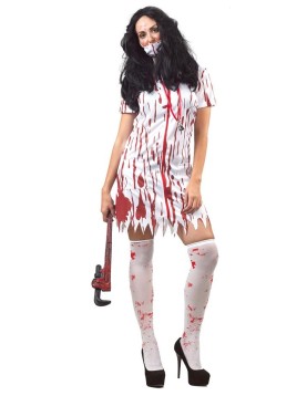 Αποκριάτικη Στολή Νοσοκόμα Με Αίμα One Size