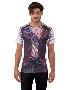 Αποκριάτικη Στολή Μπλούζα Πειρατή One Size