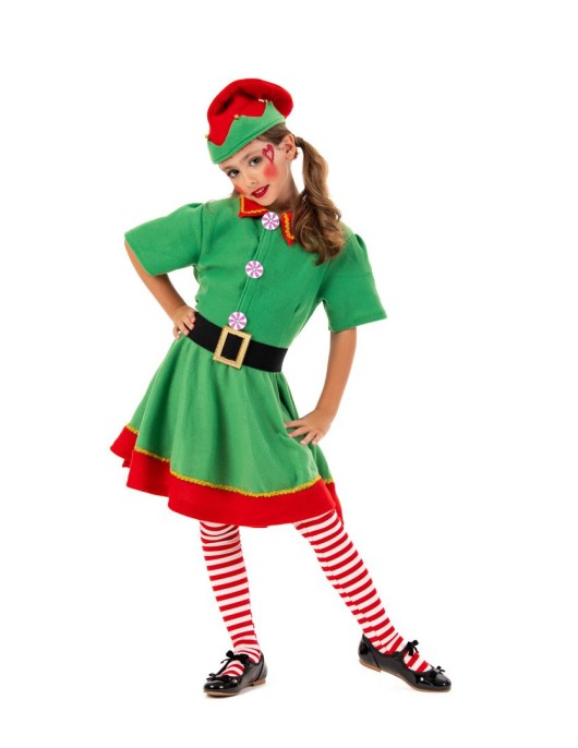 Χριστουγεννιάτικη Στολή Ξωτικό μεγ.04