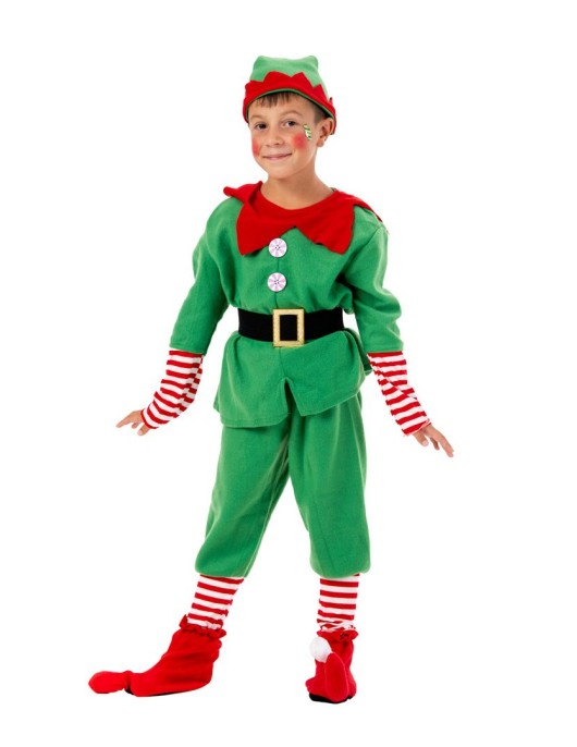 Χριστουγεννιάτικη Στολή Ξωτικό μεγ.06