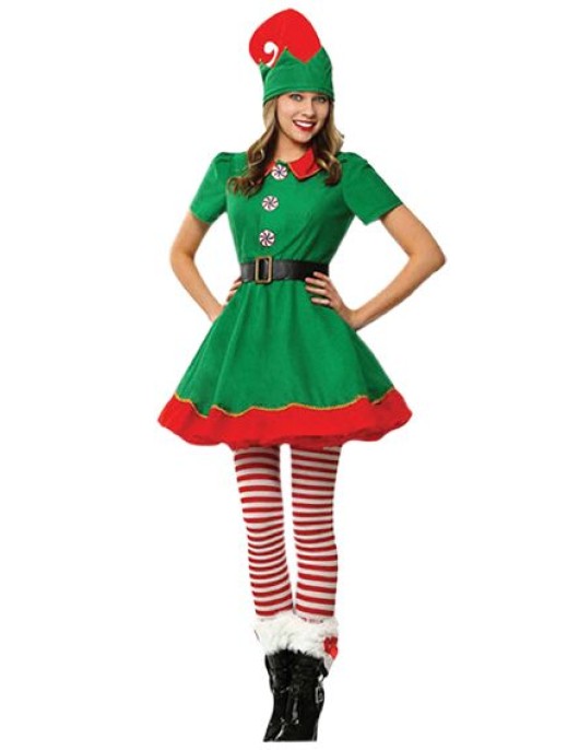 Χριστουγεννιάτικη Στολή Ξωτικό One Size