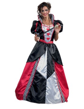 Αποκριάτικη Στολή Βασίλισσα Της Καρδιάς One Size