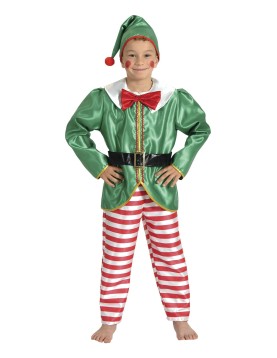 Χριστουγεννιάτικη Στολή Ξωτικό Αγόρι μεγ.02