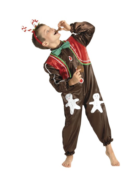 Χριστουγεννιάτικη Στολή Μπισκότο Αγόρι μεγ.12