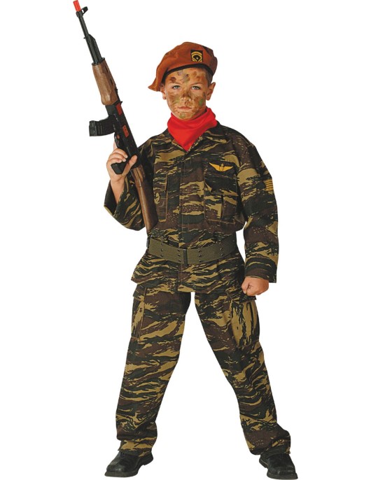 Αποκριάτικη Στολή Κομμάντο μεγ.06