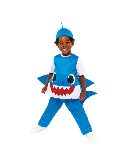 Αποκριάτικη Στολή Baby Shark Blue Daddy μεγ.02
