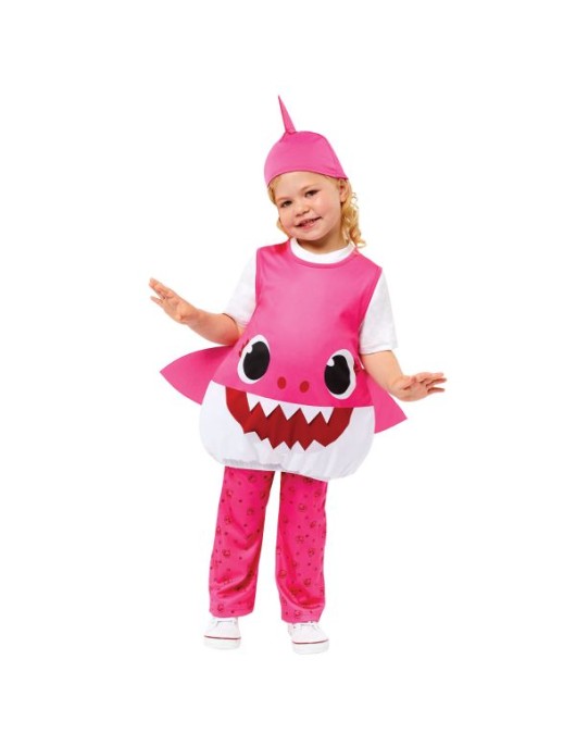 Αποκριάτικη Στολή Baby Shark Pink Mummy μεγ.02